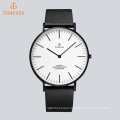 Luxury Quartz Quality Wrist Watch with Genuine Leather Strap 72635